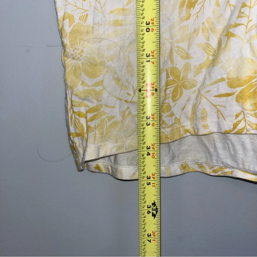 Old Navy Yellow and Cream Kids Casual Dress